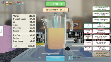 A stupid game about pouring drinks for the P.T.A. screenshot 3
