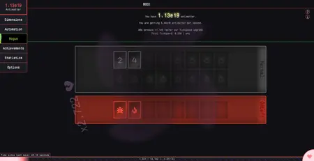 Antimatter Dimensions: Roguelike screenshot 2