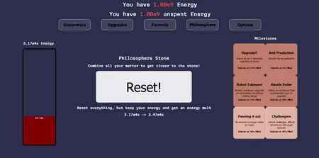 Automating The Philosophers Stone screenshot
