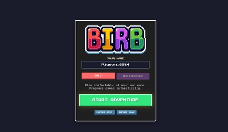 Birb screenshot