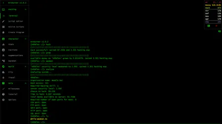 Bitburner screenshot