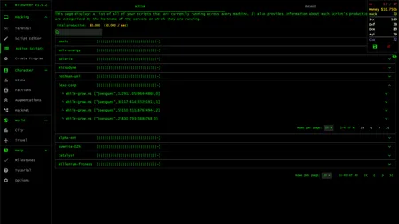 Bitburner screenshot 3