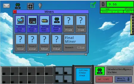 Bitcoin Mining Simulator 2 screenshot 2