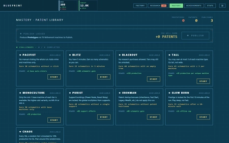 Blueprint — An Incremental Factory screenshot