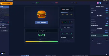 Burger Flipper Idle screenshot