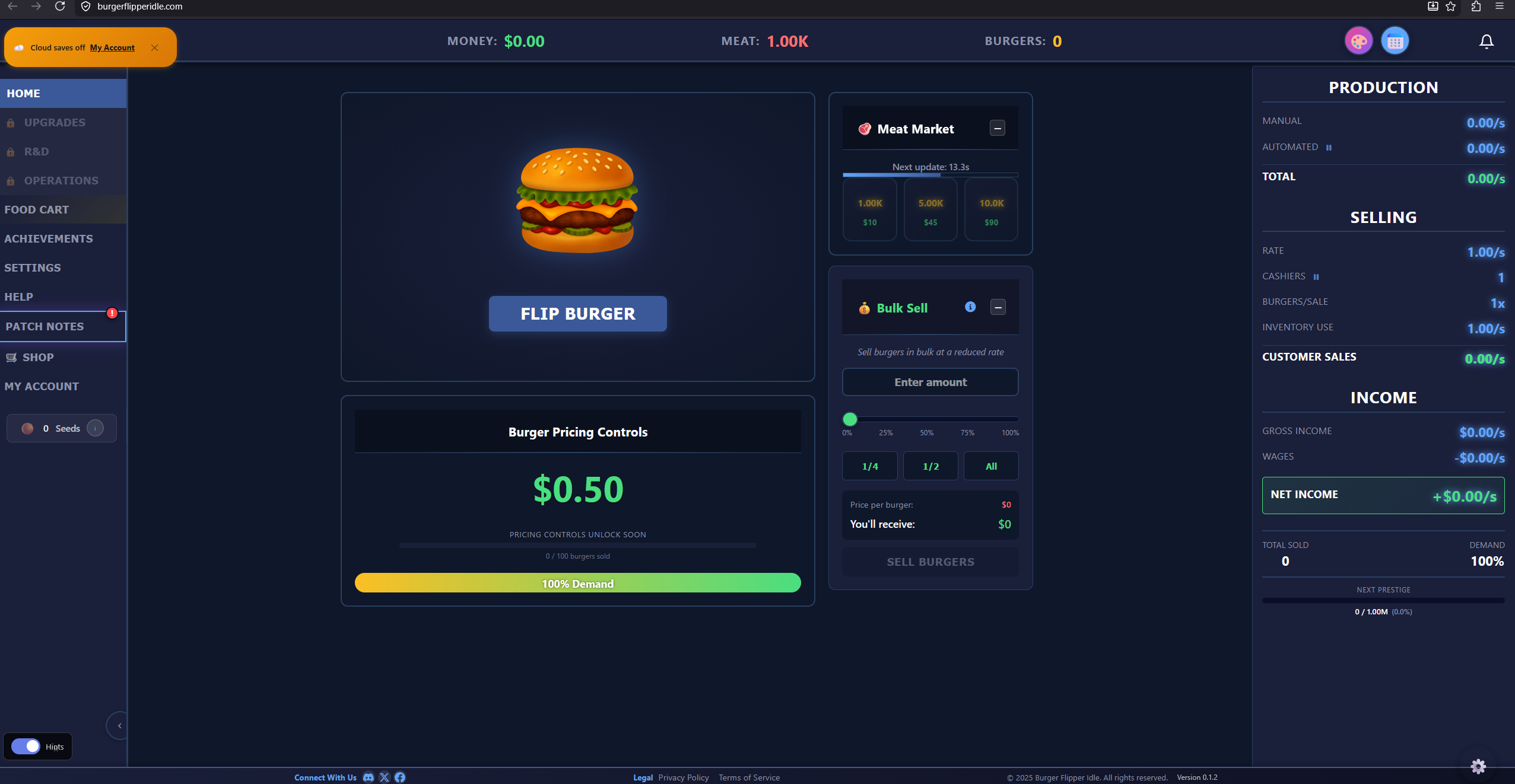 Burger Flipper Idle screenshot 2