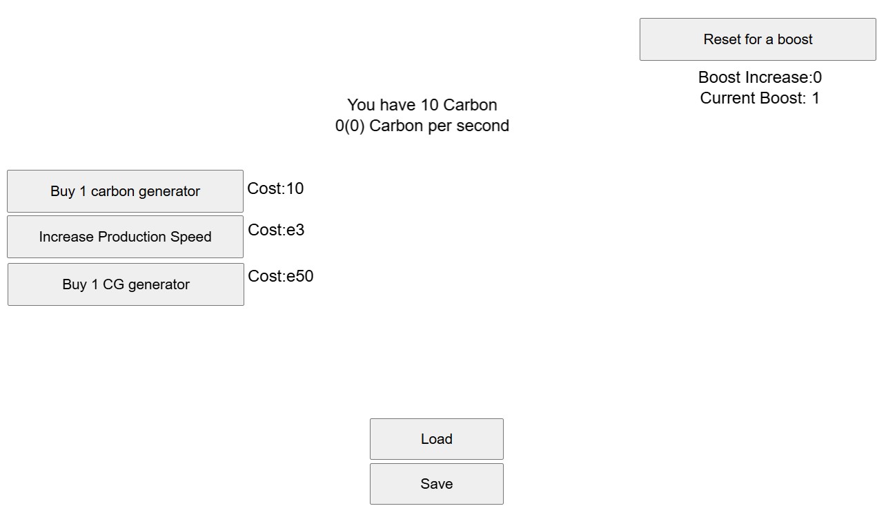Carbon Incremental screenshot 2