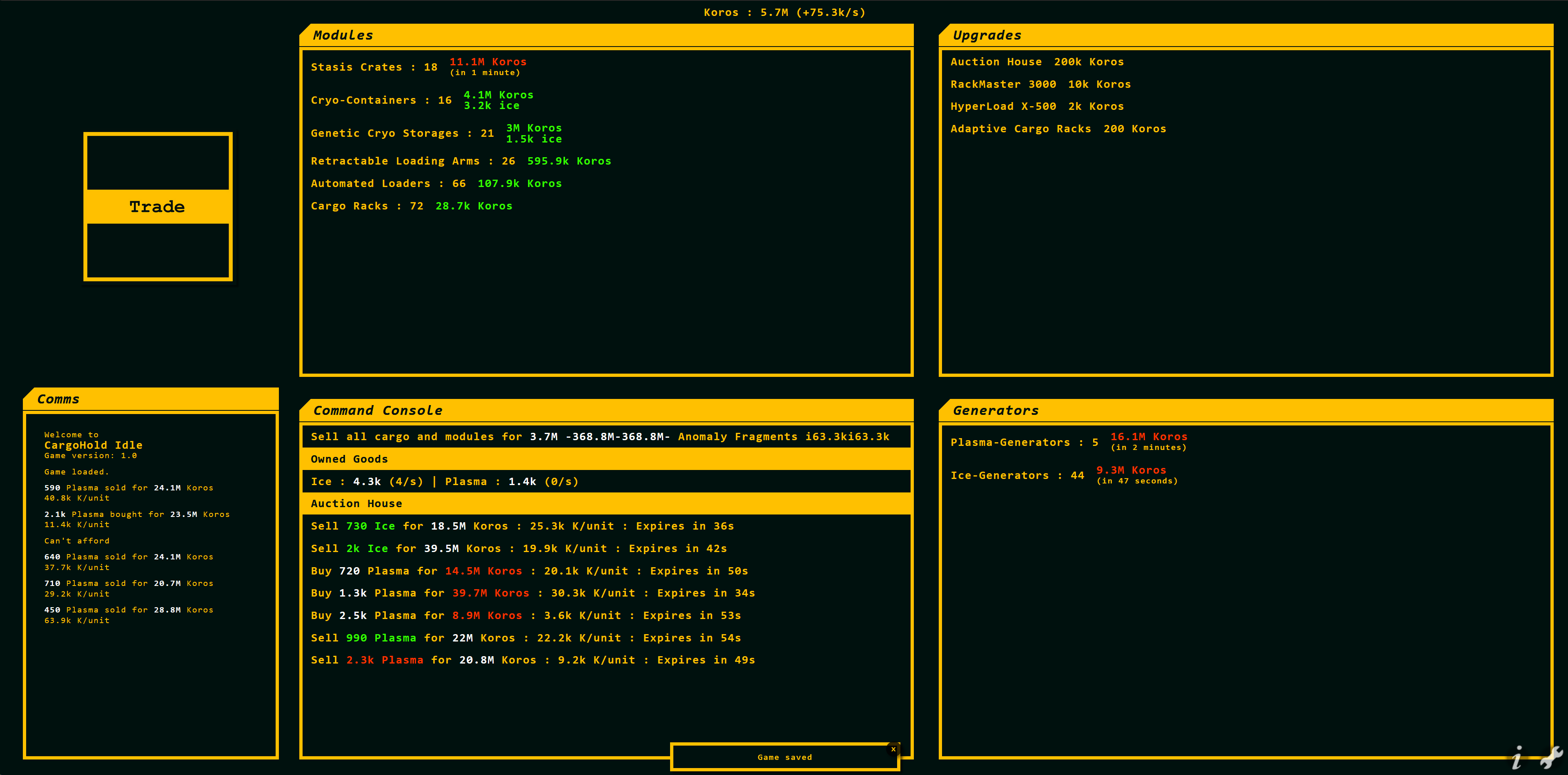 CargoHold Idle screenshot 2