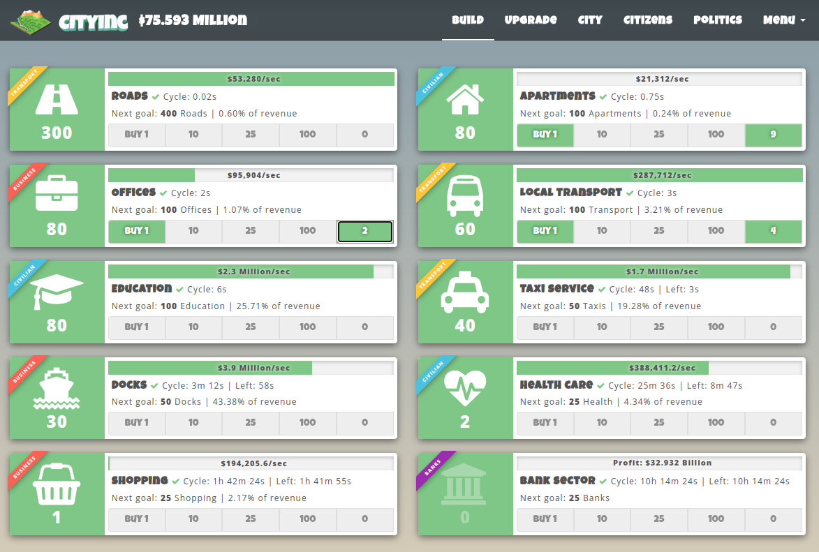 CityInc screenshot 3