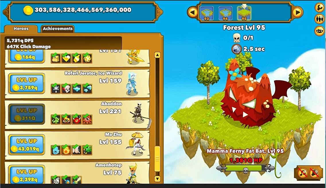 Clicker Heroes screenshot 3