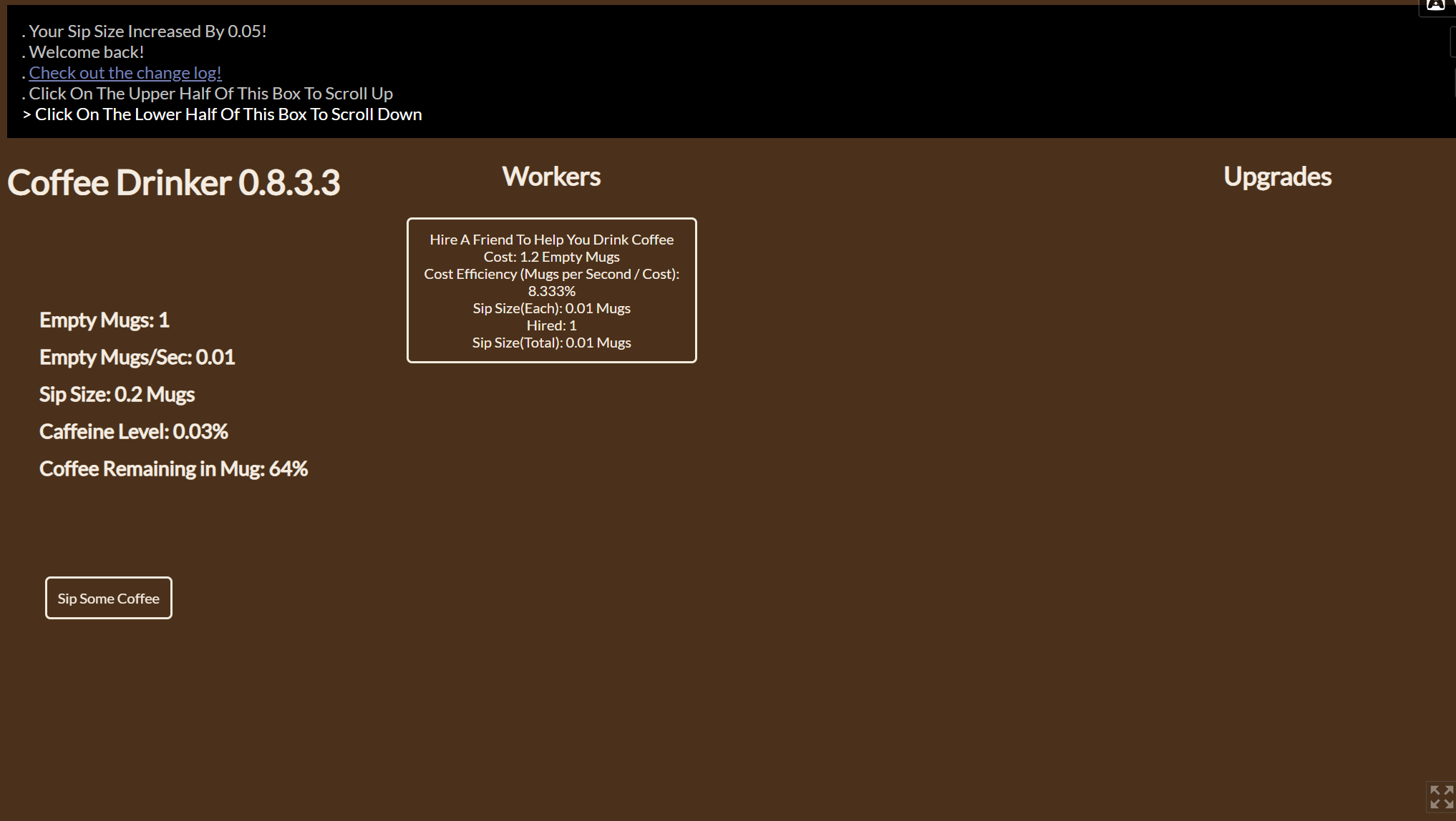 Coffee Drinker screenshot 2