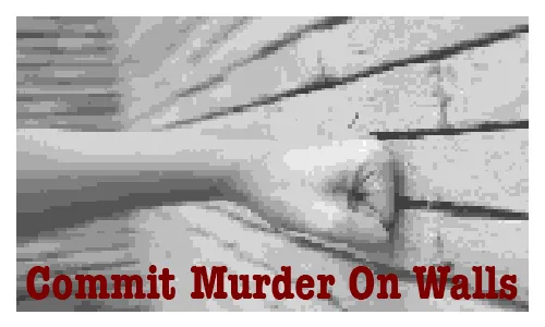 Commit Murder On Walls cover