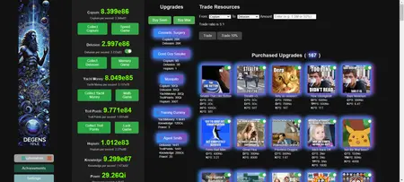 Degens Idle screenshot