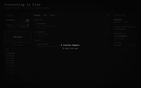Everything is Fine - Incremental screenshot