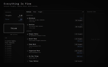 Everything is Fine - Incremental screenshot 2