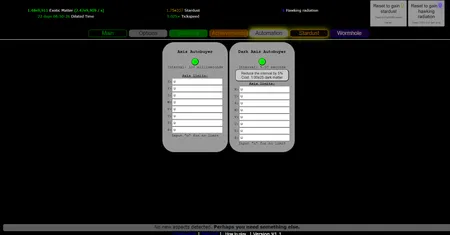 Exotic Matter Dimensions screenshot 2