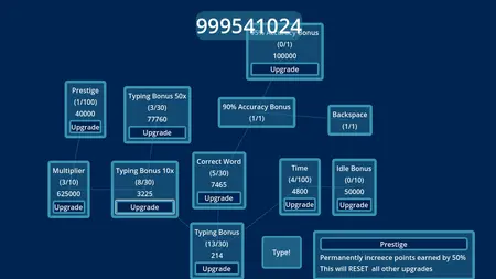 Exponential Typing screenshot 2