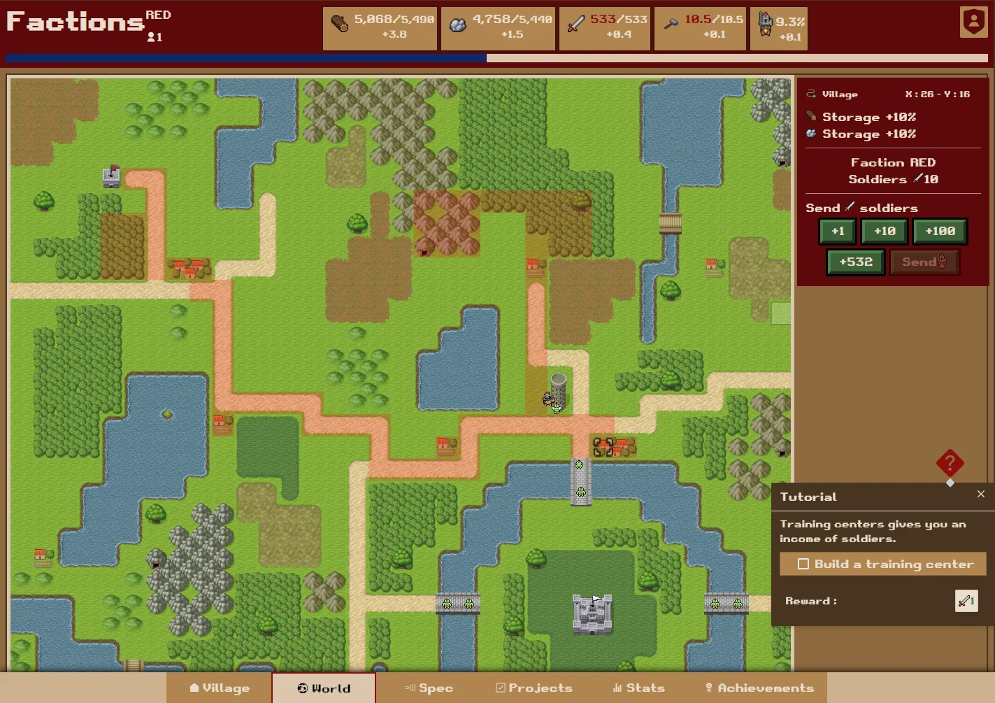 Factions screenshot 2
