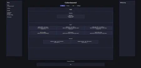 Galactimental screenshot