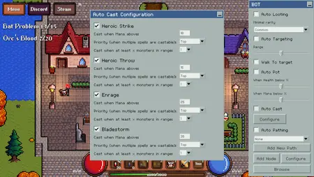 Game About Botting in an MMORPG screenshot 3