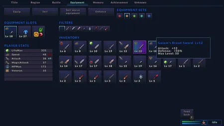 Generic RPG Idle screenshot 2