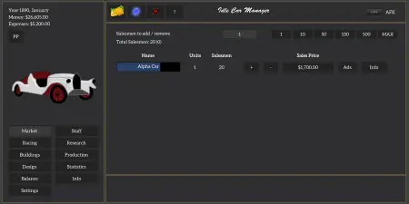 Idle Car Manager screenshot