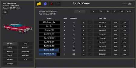 Idle Car Manager screenshot 2