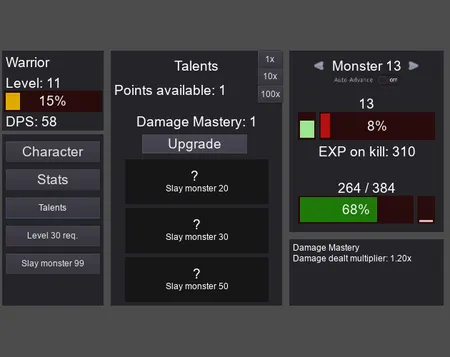 Idle classes screenshot 3