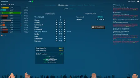 Idle Commonwealth screenshot 3