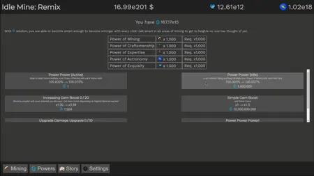 Idle Mine: Remix screenshot 3