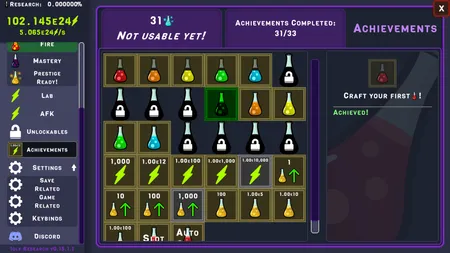 Idle Research screenshot