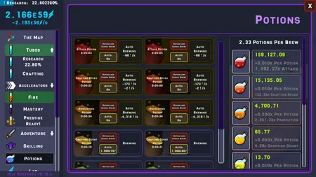 Idle Research screenshot 2