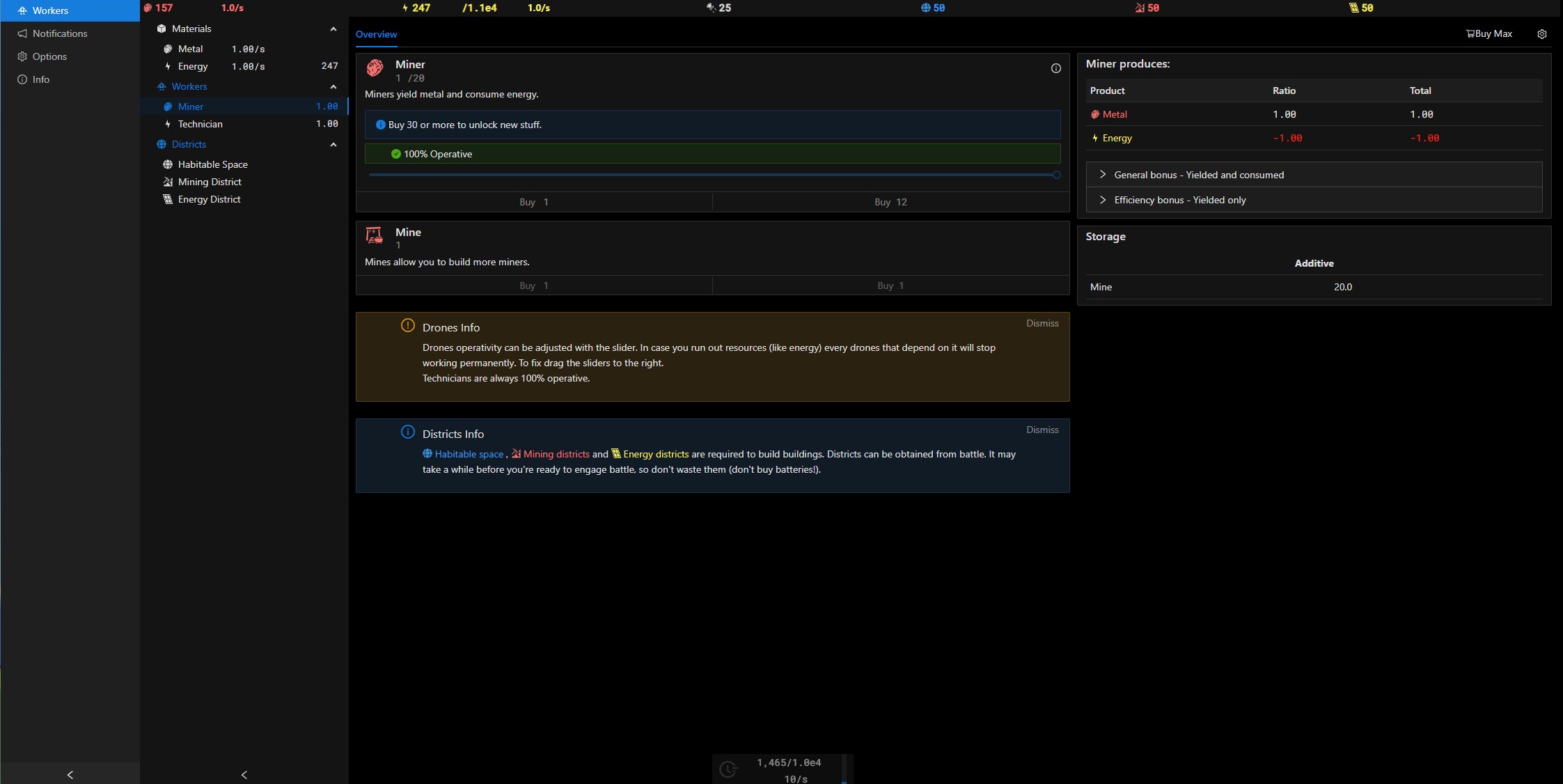 Idle Space 2 screenshot 2