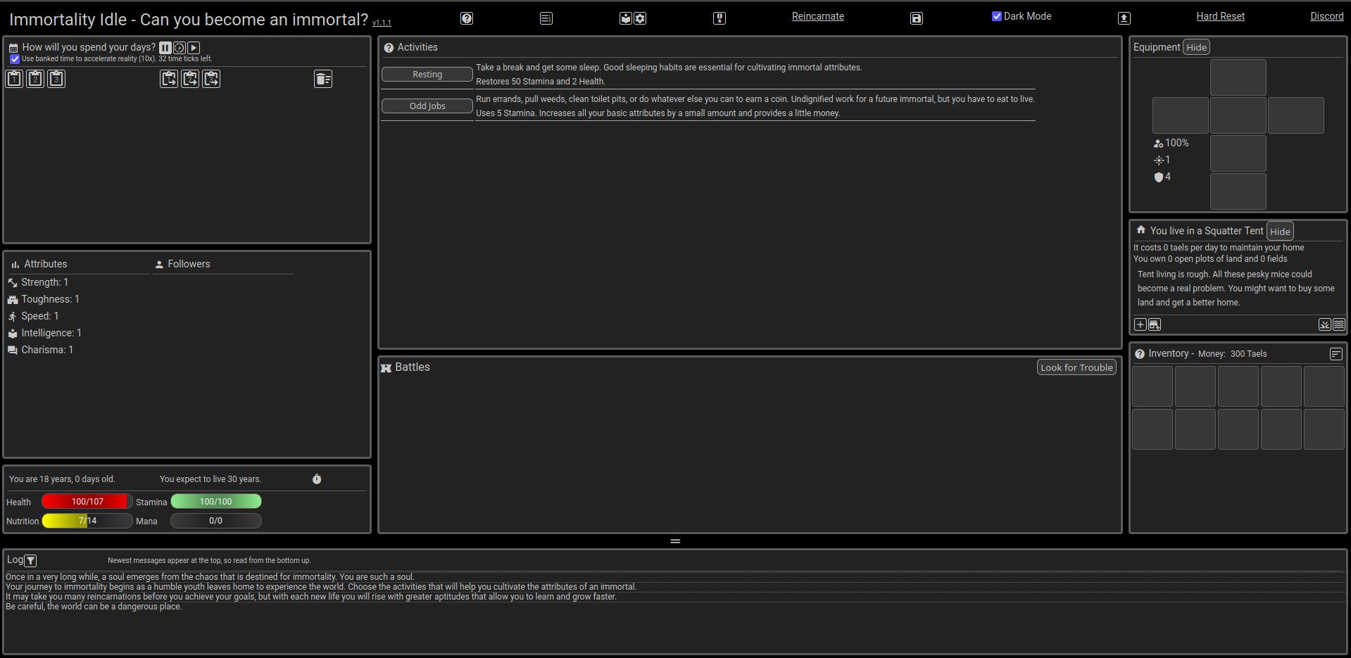 Immortality Idle screenshot 2