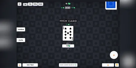 Incremental Poker: Astral Domination screenshot