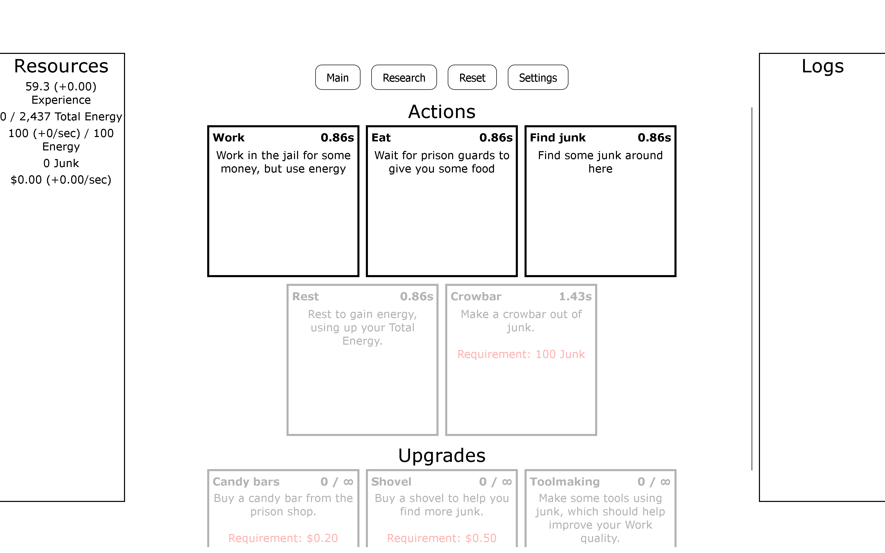 Jail Evasion Incremental screenshot 2