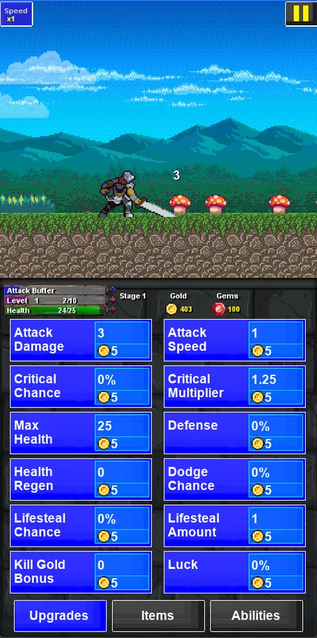 Knights Run screenshot