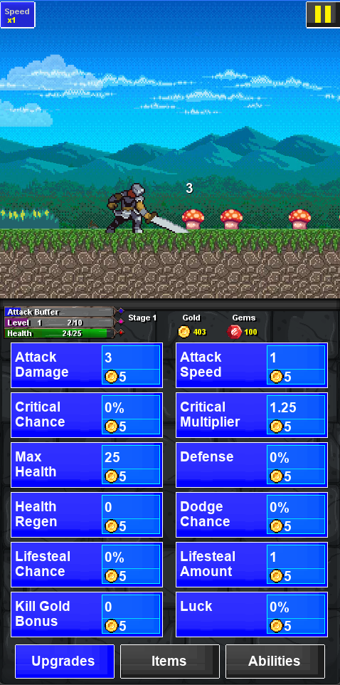 Knights Run screenshot 2
