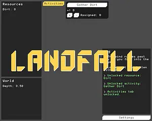 Landfall cover Landfall cover