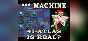 *** MACHINE, 4I-ATLAS IS REAL? cover *** MACHINE, 4I-ATLAS IS REAL? cover