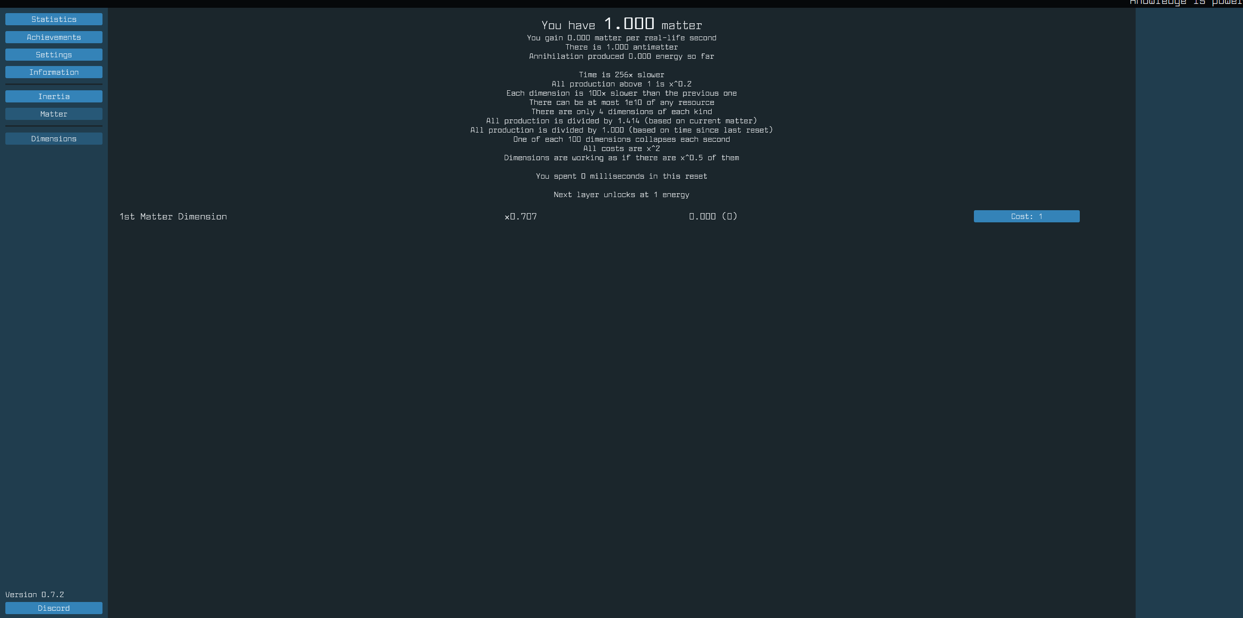 Matter Dimensions screenshot 2