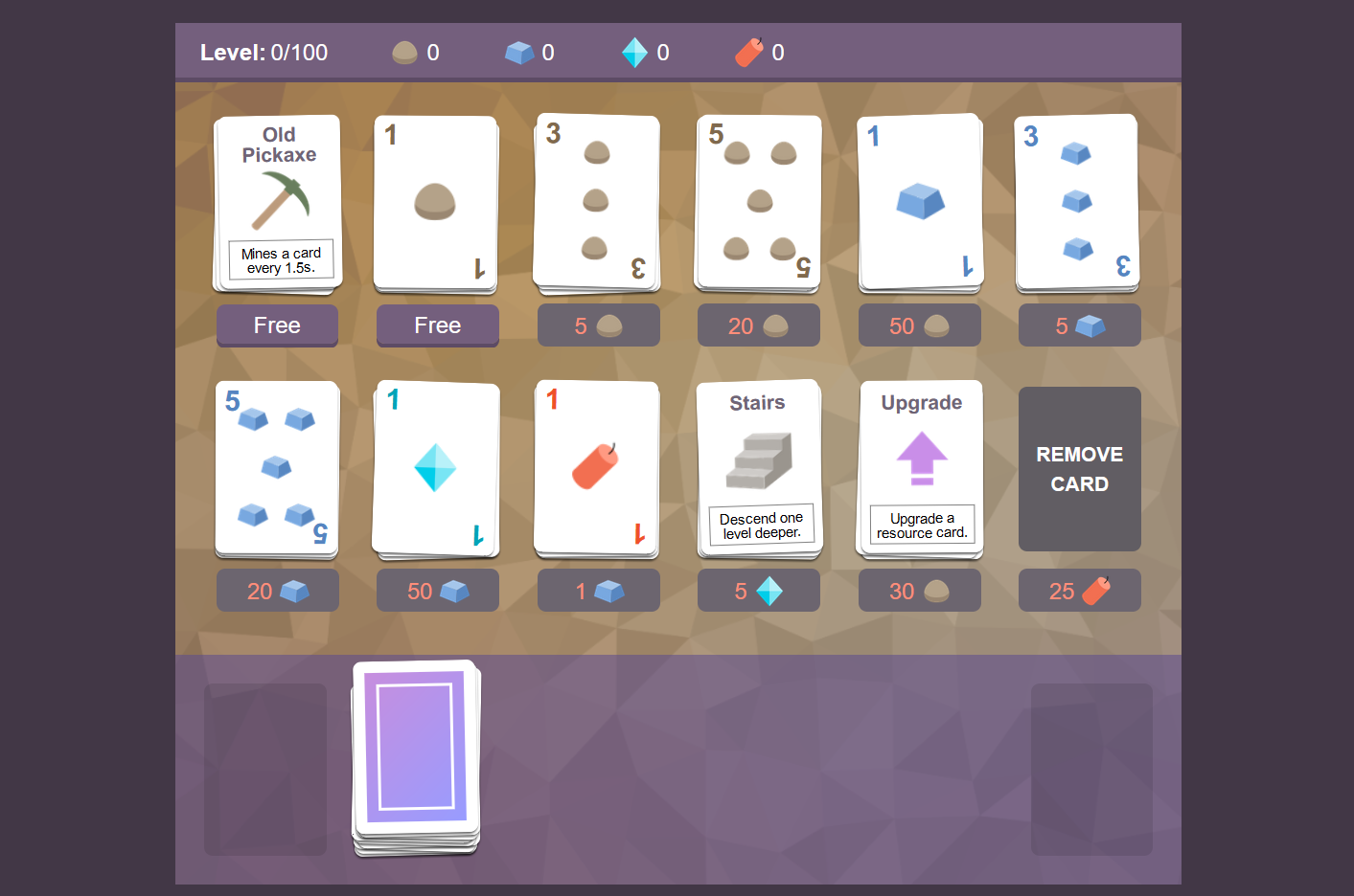 Mine Cards screenshot 2