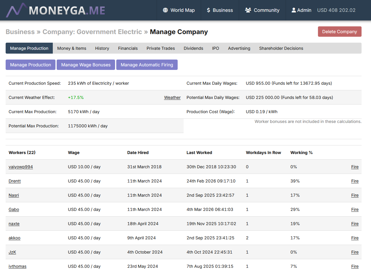 MoneyGame screenshot 2