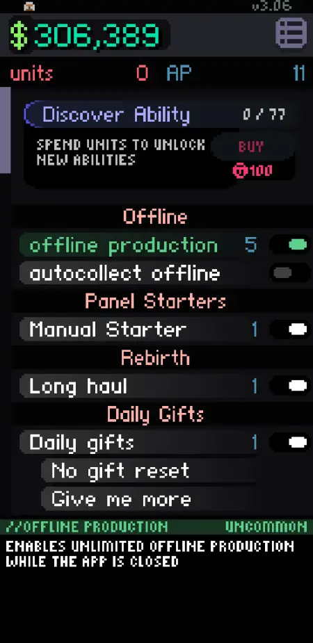 Myriad screenshot