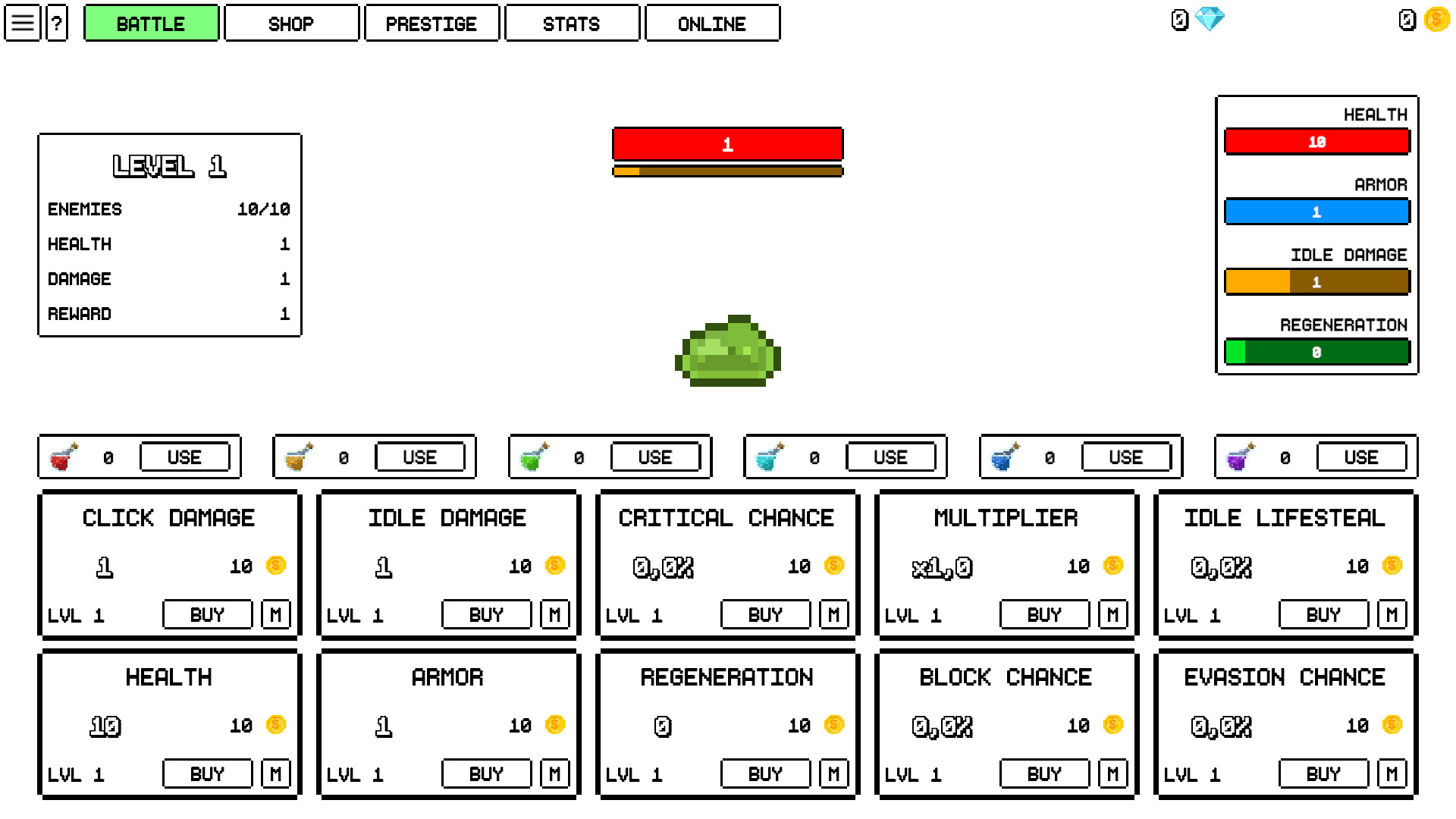 One Life Clicker screenshot 3