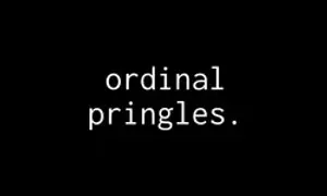 Ordinal Pringles cover Ordinal Pringles cover