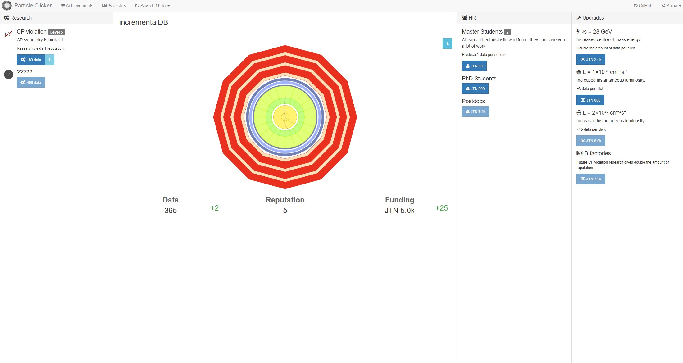 Particle Clicker screenshot 2