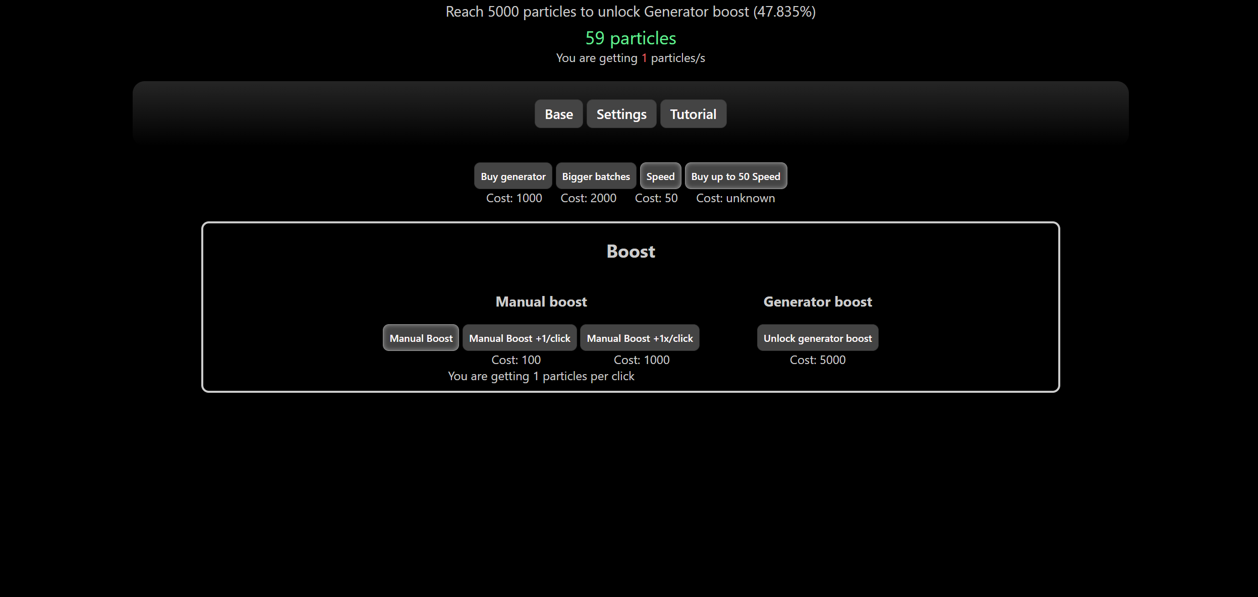 Particle Incremental screenshot 2