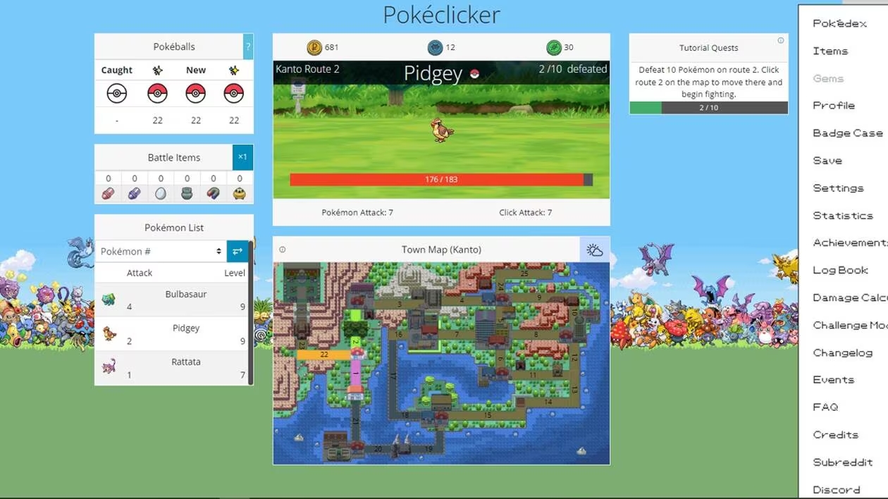 PokéClicker screenshot 3