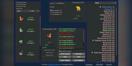 Pokeidle screenshot